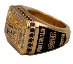 GRAND CHAMPION RING WITH STONES AND ENAMEL FILL