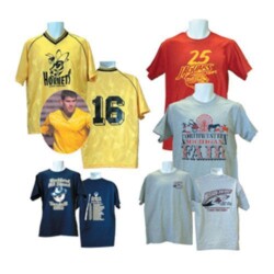 <a href="https://www.missionawards.com/apparel/">T-Shirts & Apparel</a> Screen printing, embroidery, sublimation